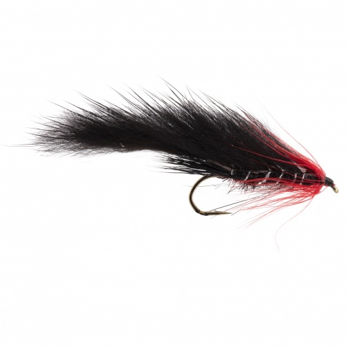 The Essential Fly Black Zonker Fishing Fly